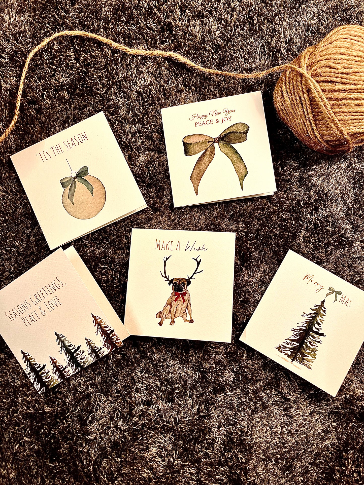 Xmas Gift Card (Set of 5)
