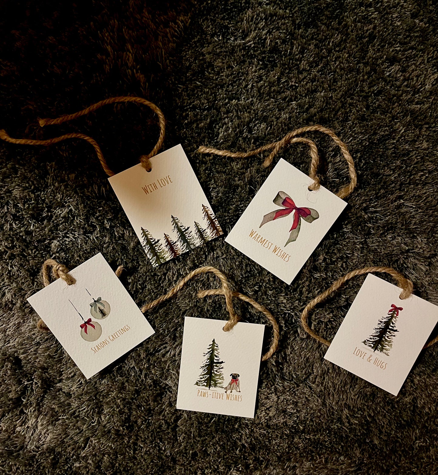 Xmas Gift Tag (Set of 5) - Coming Soon